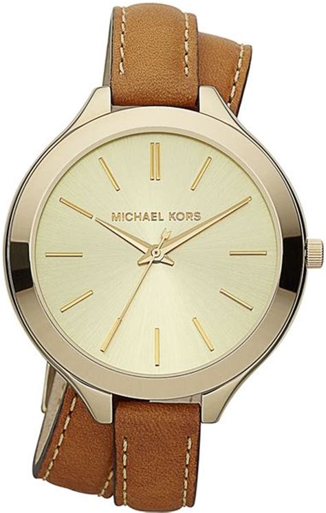 michael kors brown leather band watch mk-2012|Amazon.com: Michael Kors Brown Watch.